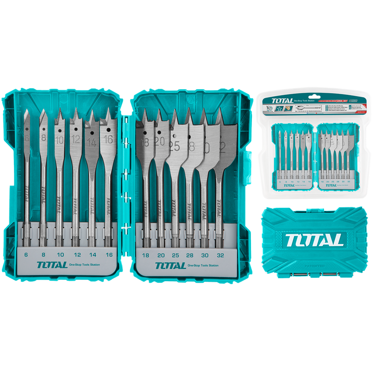 Set brocas paleta 12pzas TOTAL - Total Tools