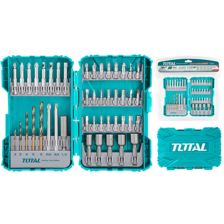 Set de accesorios de torsión 45pzas - Total Tools