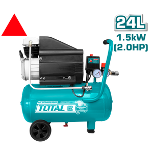 Compresor de aire 2HP 24L - Total Tools