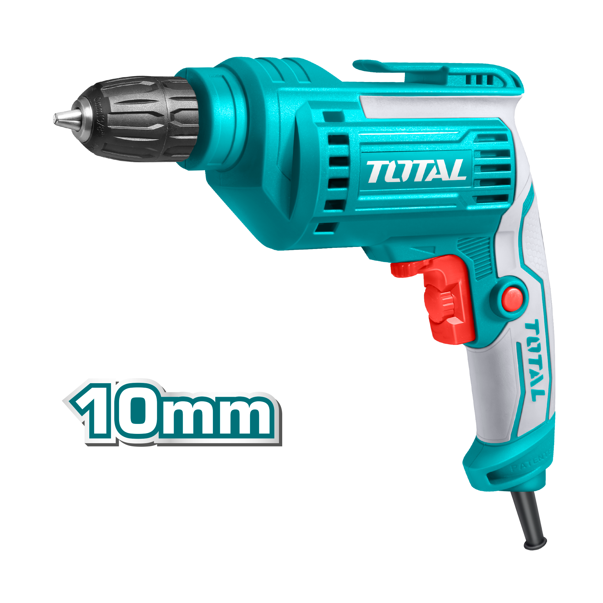 Taladro percutor 500W 3/8” (10MM) mandril plástico TOTAL - Total Tools