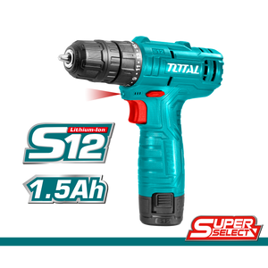 Taladro inalámbrico 3/8 (10MM) 12V super TOTAL - Total Tools