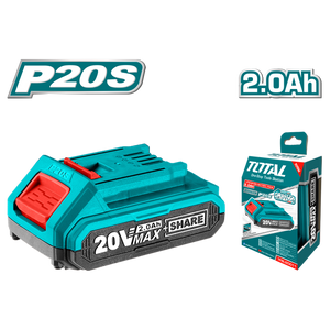 Batería de Litio-ion 20V (2.0AH) TOTAL - Total Tools