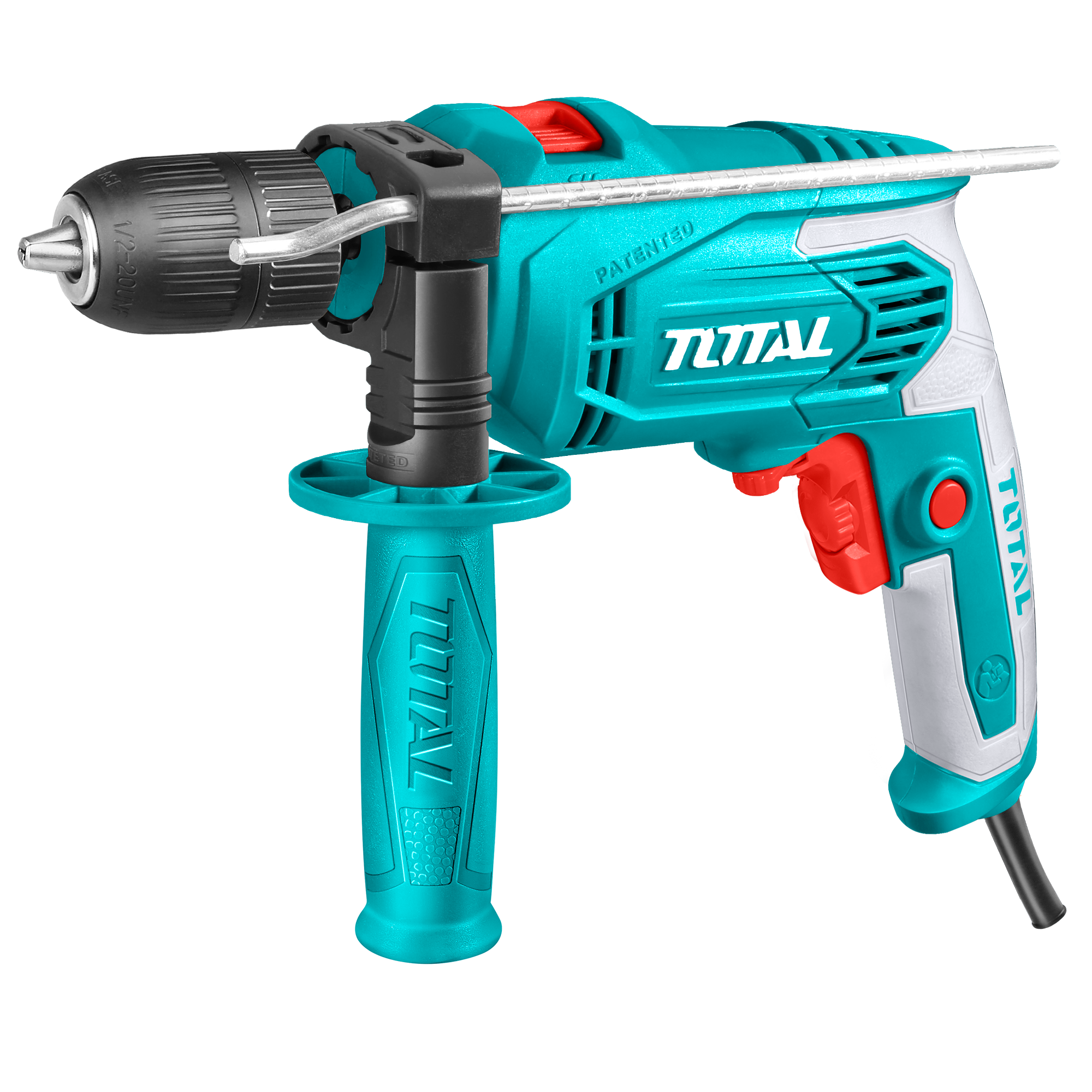 Taladro de impacto 650W c/mandril de plastico TOTAL - Total Tools