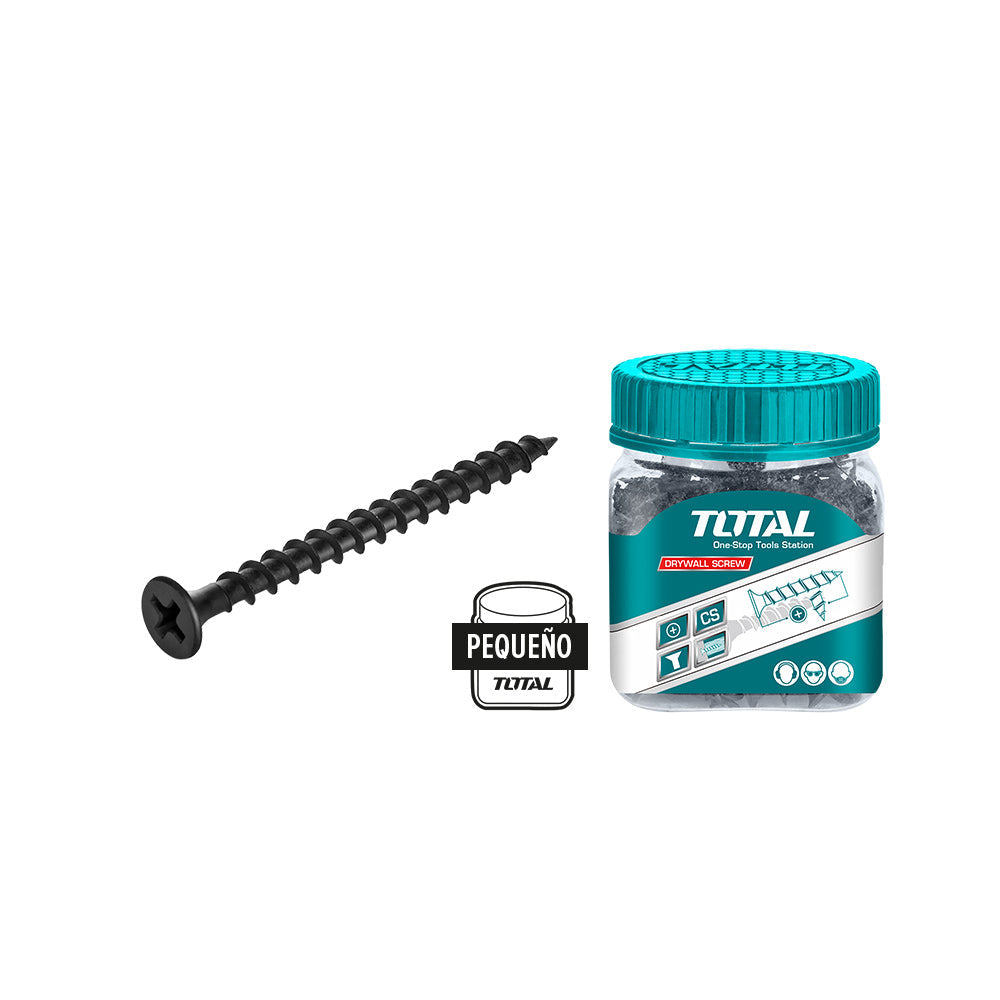 Frasco de tornillos 3.5 x 38mm (150pzas) TOTAL