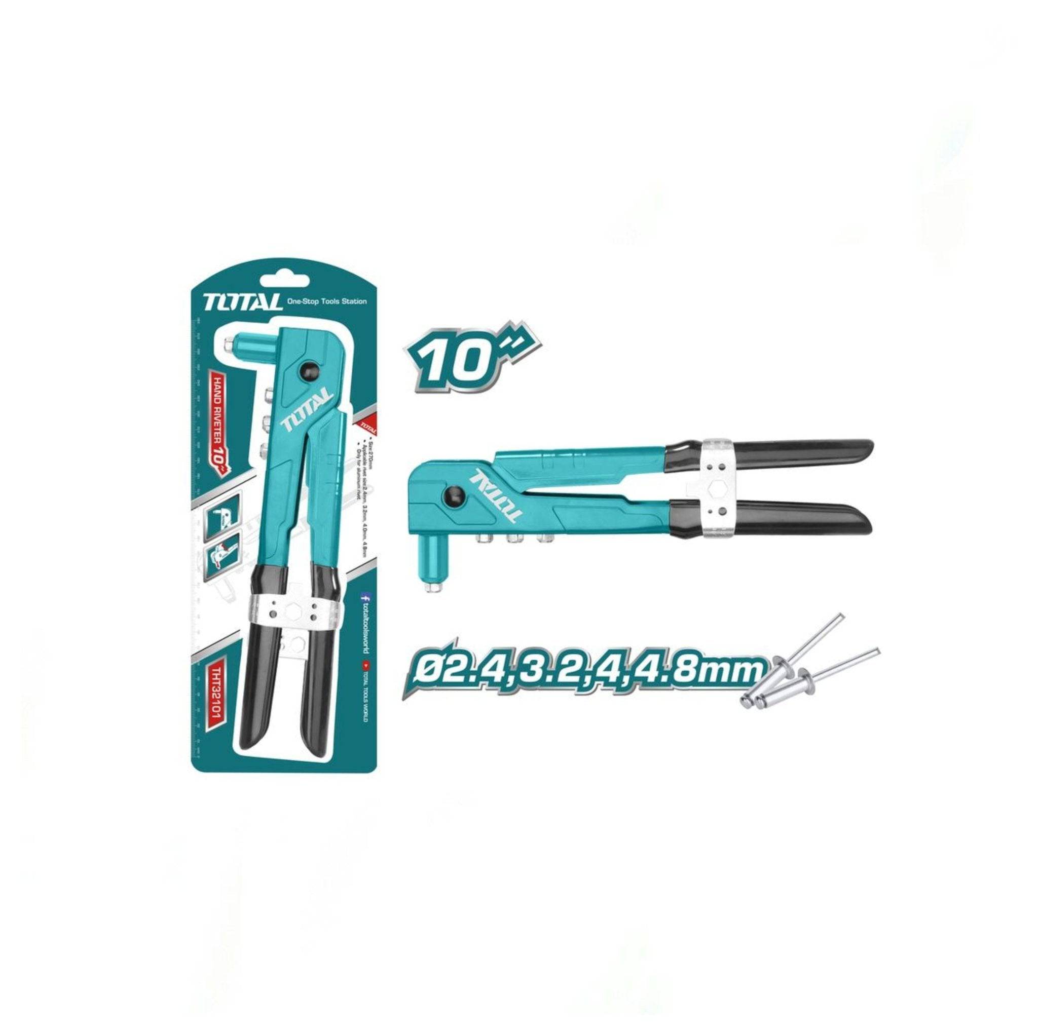 Remachadora pop B 10 TOTAL - Total Tools