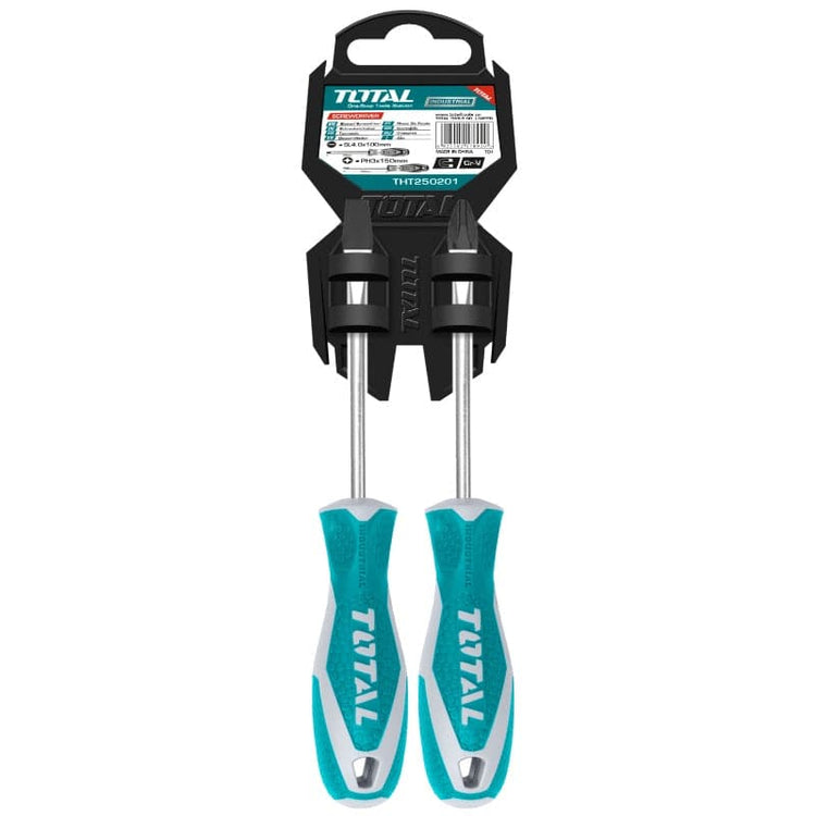 Set destornilladores 2pzas TOTAL - Total Tools