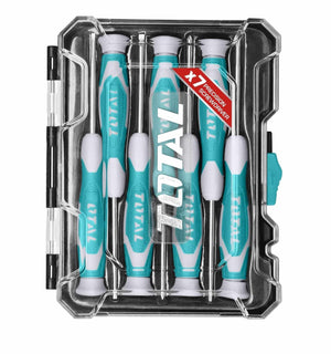 Set destornilladores de precisión 7pzas - Total Tools