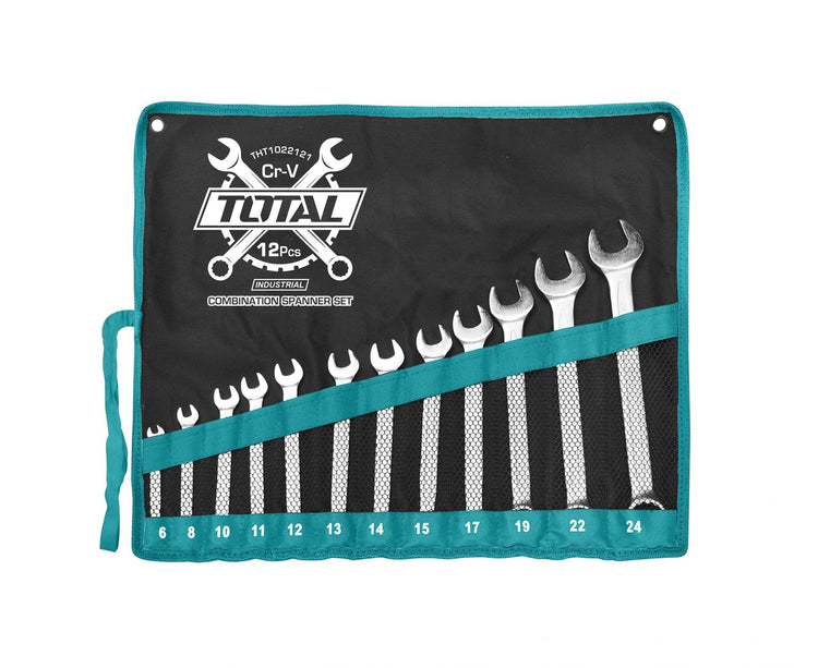 Juego de llaves punta corona 12pzas TOTAL THT1022122 - Total Tools