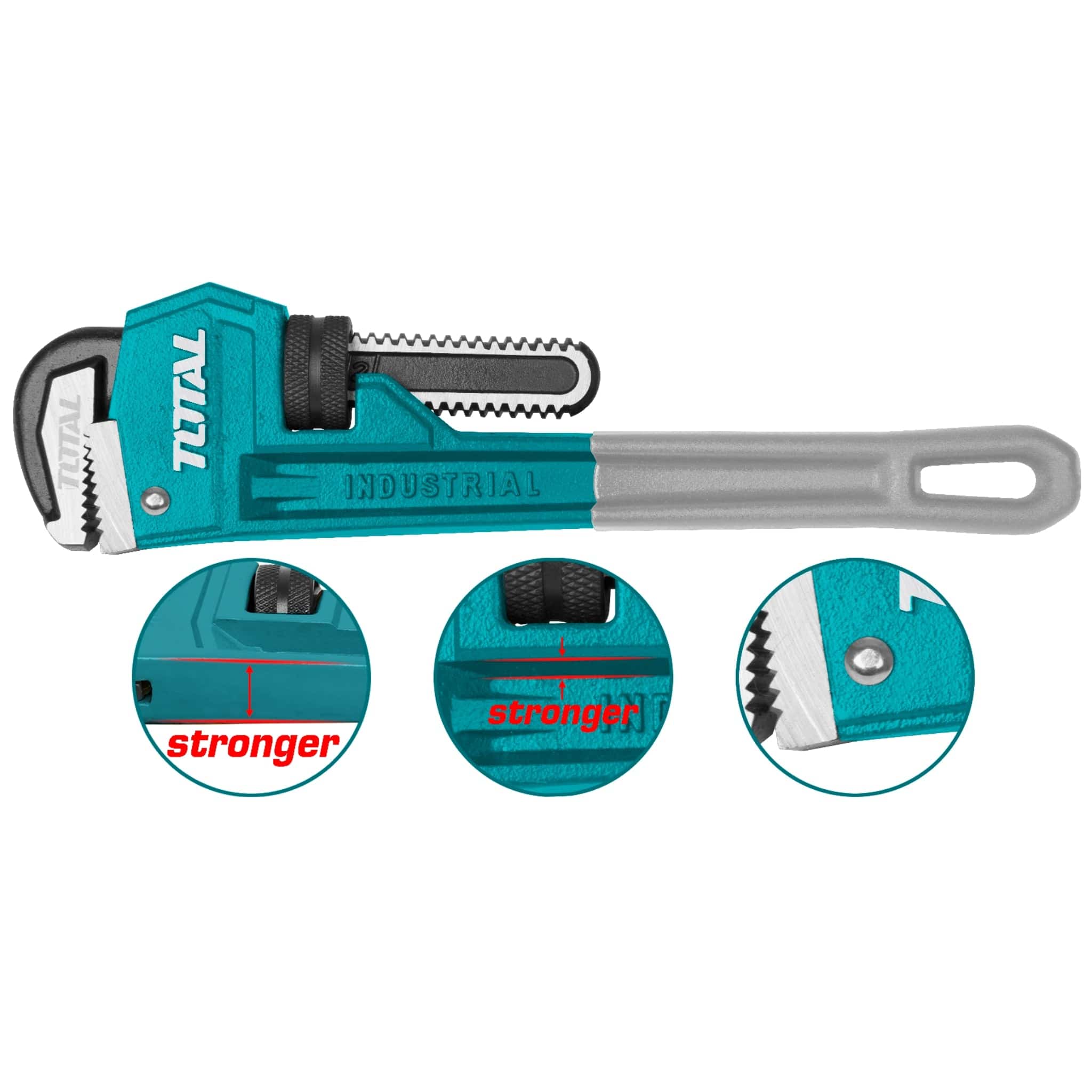 Llave stillson 24'' TOTAL - Total Tools