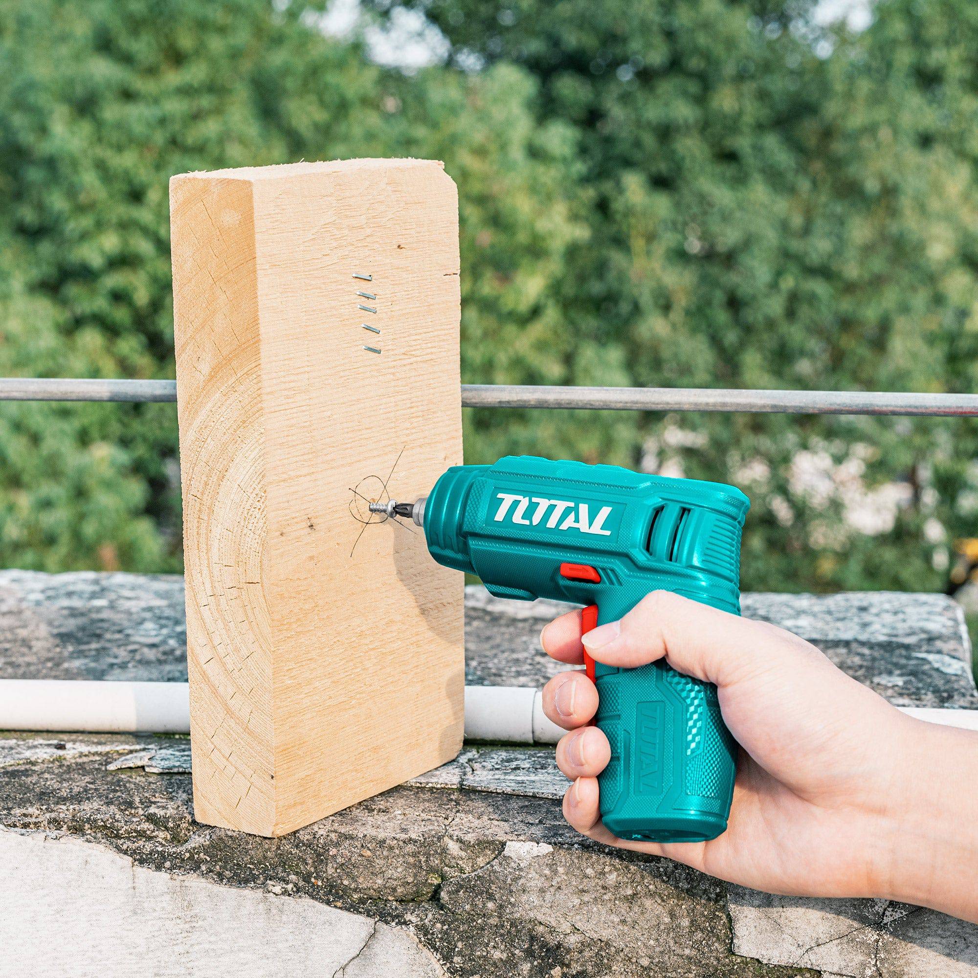Atornillador inalámbrico 4V eco TOTAL - Total Tools